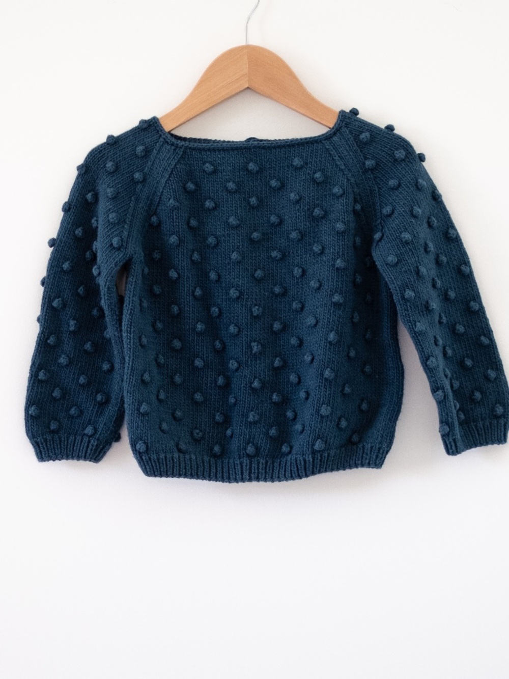 Misha and Puff cotton Popcorn Sweater